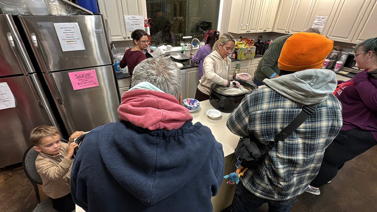 Citrus County Cold Weather Shelter opened last night and took in more than 40 people seeking shelter from freezing temperatures. (Spectrum News/Chris McDonald)