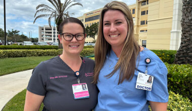 Air Force vets and old friends reunite at Treasure Coast hospital