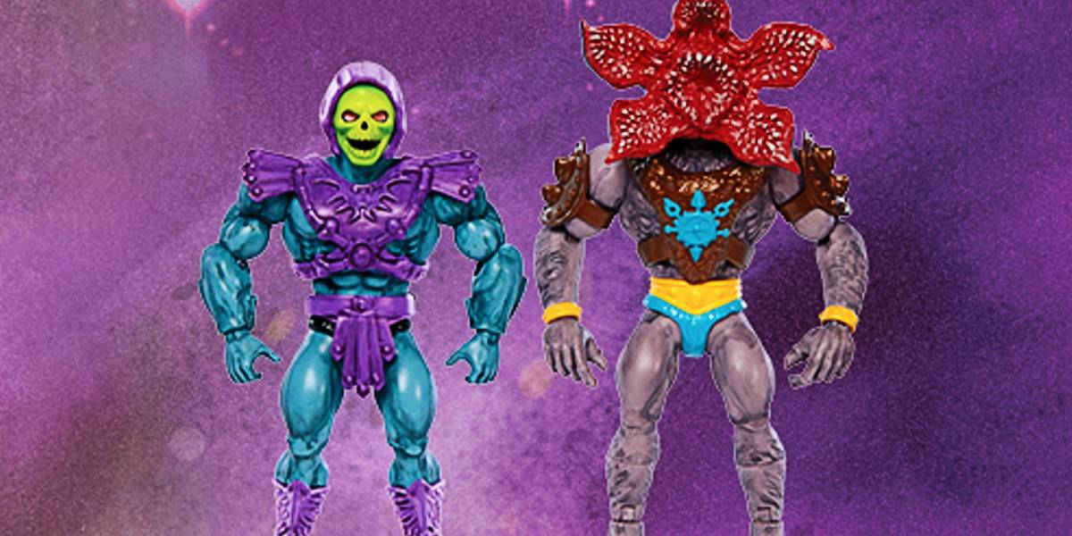 Skeletor and Demogorgon action figures