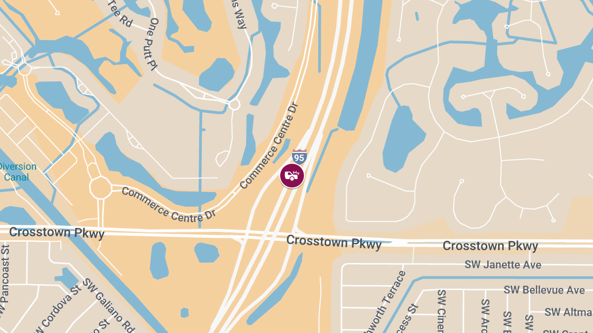 Port St. Lucie, FL – Injury Crash on I-95 NB at MM115