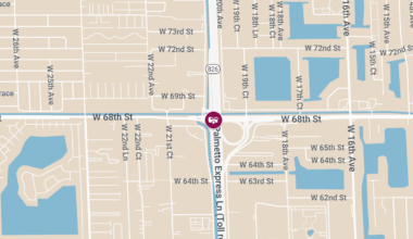 Hialeah, FL – Injury Crash on SR-826 SB at NW 122nd St Causes Roadblock