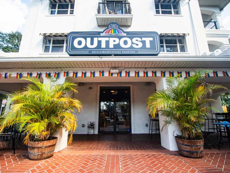 Outpost Neighborhood Tavern adds a bit of queer cheer to the sports bar experience
