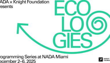 Knight Foundation and NADA Unveil ECOLOGIES Schedule And Participants