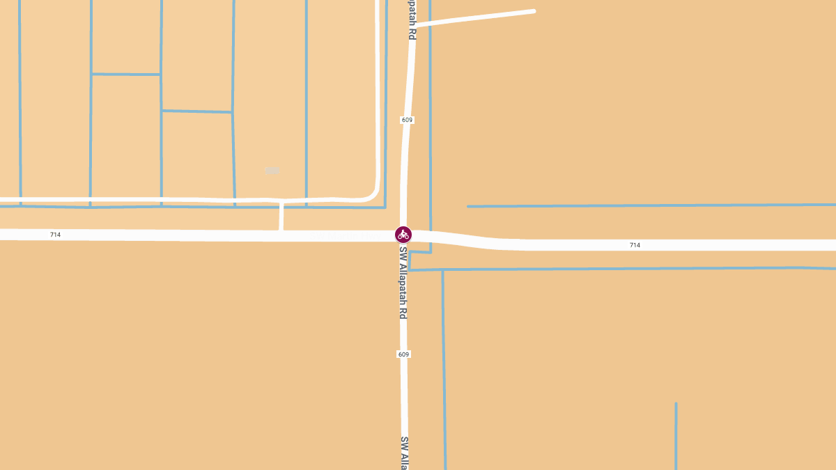 Martin County, FL – Port St. Lucie Man Killed in Motorcycle Crash at CR-714 & SW Allapattah Rd