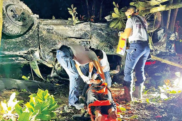 MDFR units respond to vehicle rollover