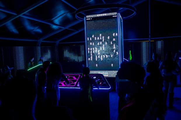 Pixel Forest is a new installation for 2025 during EDC...
