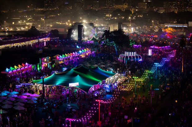 Tens of thousands of festival-goers pack into EDC Orlando at...