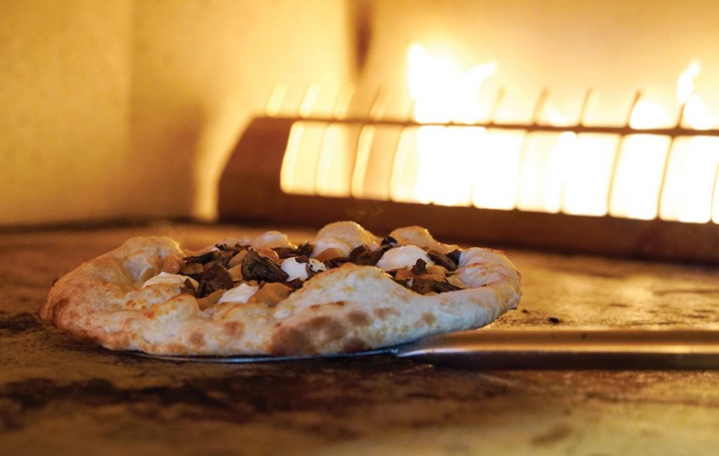 The Tartufo e Funghi pizza. Photo by Angelina Mendez