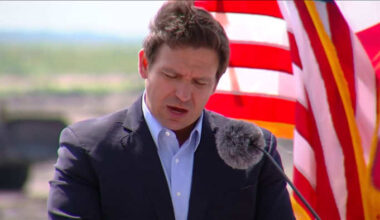 Florida Gov. Ron DeSantis holds news conference in Palm Beach County