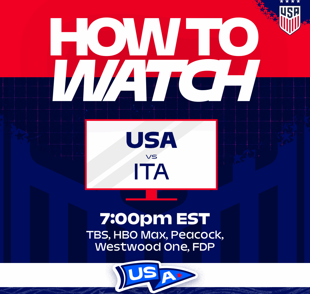 How to Watch: USWNT vs. Italy on Monday, Dec. 1 in Ft. Lauderdale, Florida