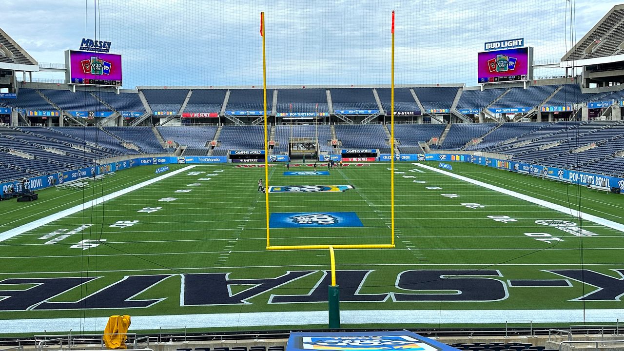 Camping World Stadium is in the midst of its own $400 million renovation that will be completed in early 2027 — in time to host the the Jaguars. (Spectrum News)