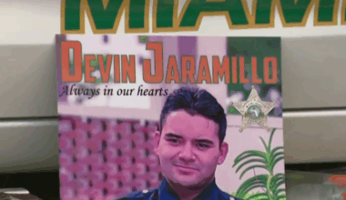 Miami-Dade Deputy Devin Jaramillo honored at Kendall memorial after fatal shooting