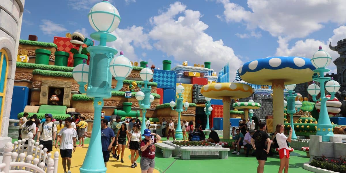 SUPER NINTENDO WORLD at Epic Universe. Super Nintendo World closures Epic Universe