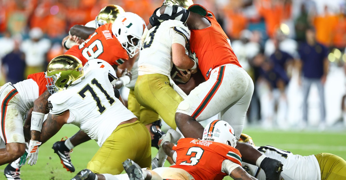 College Football Playoff committee is repeating a common sin regarding Miami vs. Notre Dame