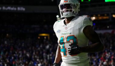 Miami Dolphins Place Safety/Linebacker Jordan Colbert on Injured Reserve