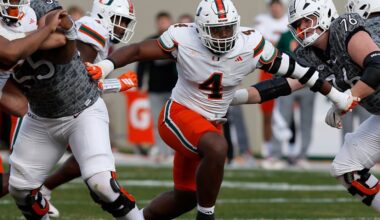 Miami Hurricanes substantial favorites over Florida Gators in Week 4