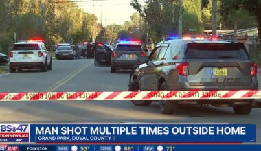 Man shot multiple times outside his home in Jacksonville’s Grand Park area – Action News Jax