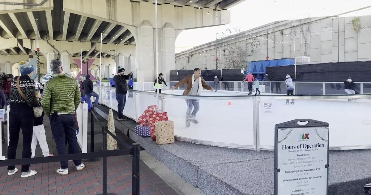 City opens new outdoor ice rink⛸️ – Action News Jax
