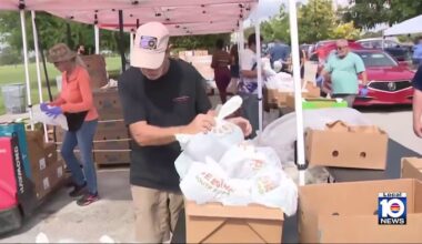 Food donations in high demand for distributions across South Florida as Thanksgiving holiday nears