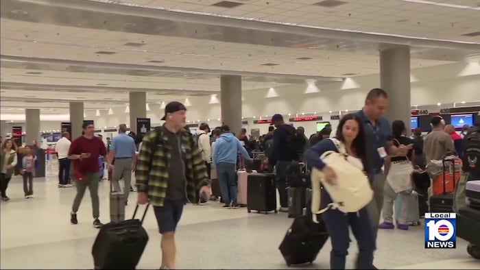 Holiday travel in Miami has been busy, but smooth sailing so far