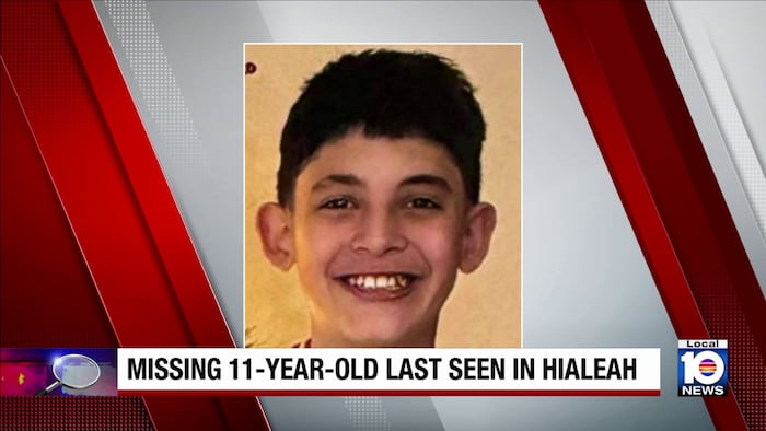 Deputies seek 11-year-old boy reported missing in Hialeah