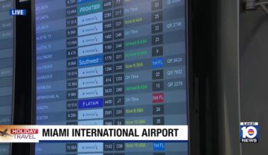 Dozens of flights get delayed at MIA and FLL