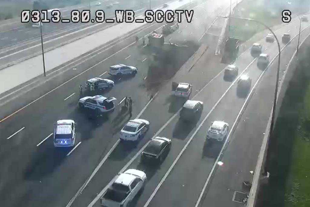 I-4 westbound near downtown Orlando closed because of crash – Orlando Sentinel