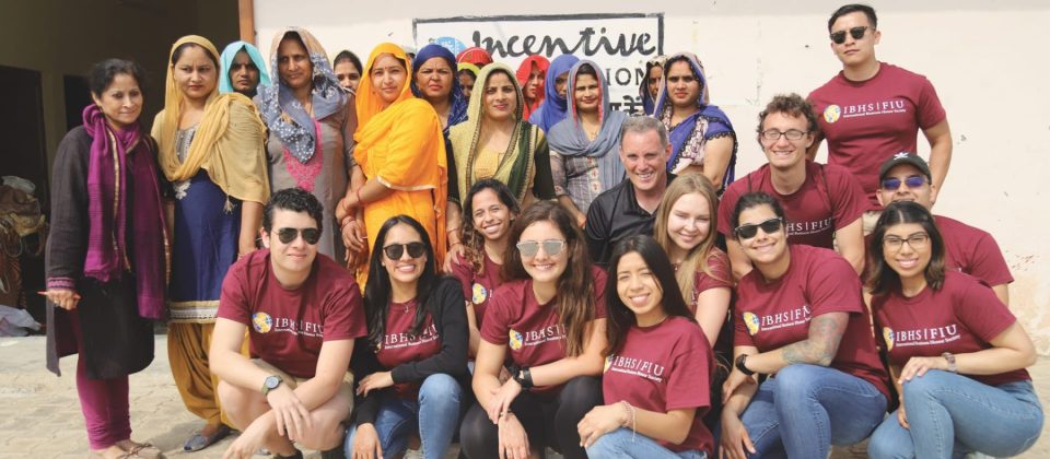 Business students mark 10 years of social impact through partnership with women in India