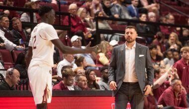 Amid FSU’s 2-0 start, Loucks emphasizes establishing standard, “building healthy habits”