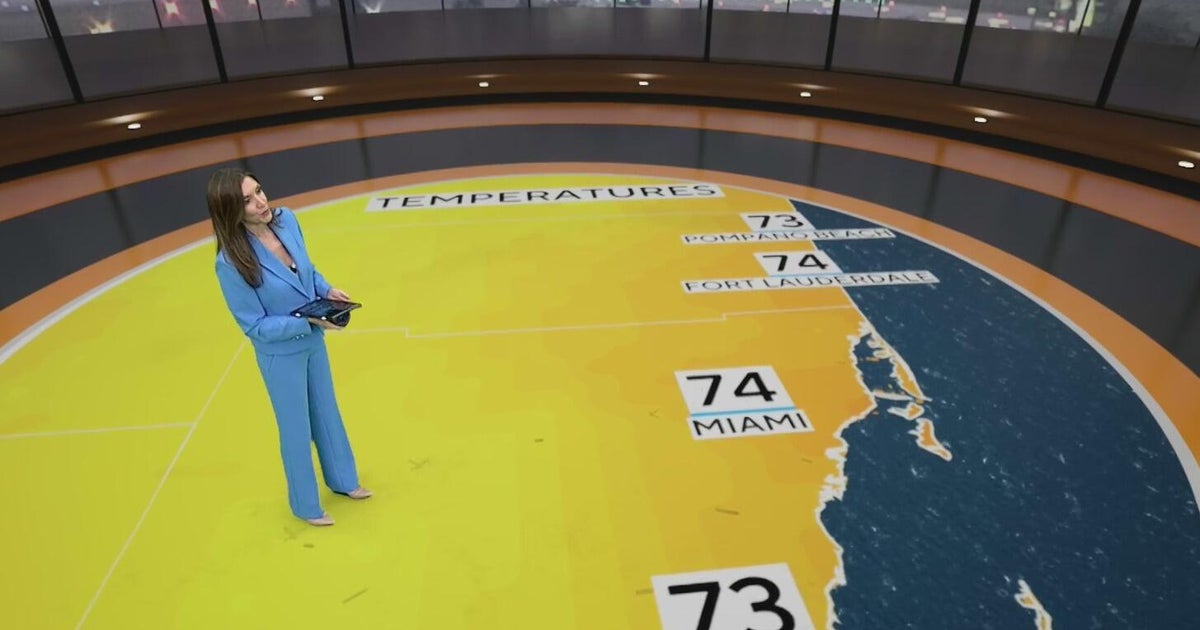 Pleasant, comfortable Thursday ahead in South Florida