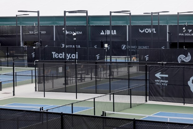 The Fort, Fort Lauderdale’s new pickleball complex at Snyder Park...