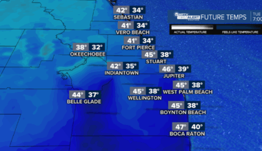 Cold weather shelter to open in Fort Pierce