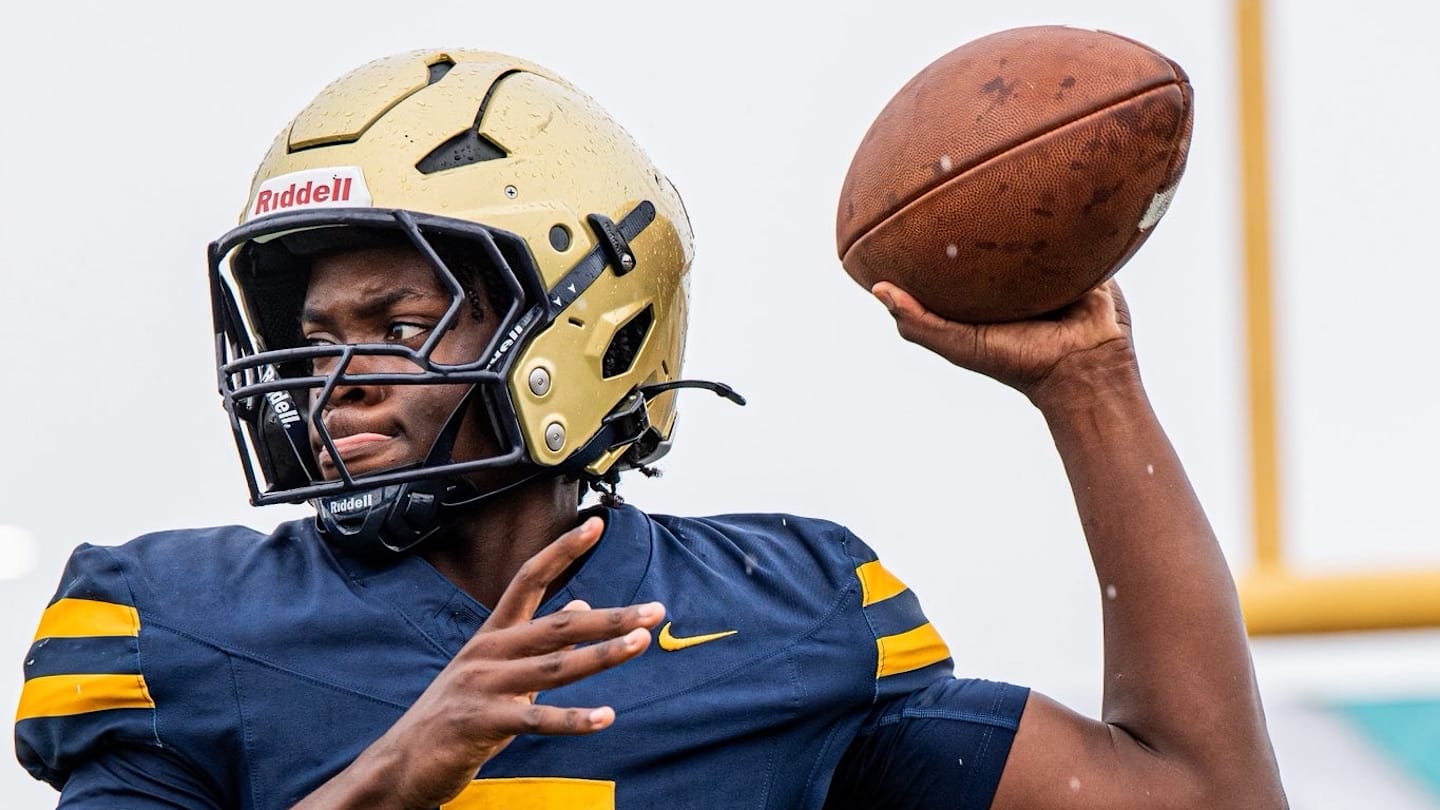 Who is the South Florida High School Football Player of the Week? (Dec. 1, 2025