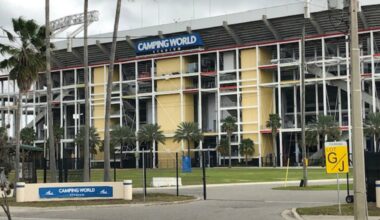 Orlando is about to begin construction on the $400 million renovation of Camping World Stadium. (Spectrum News 13/Sarah Winkelmann)