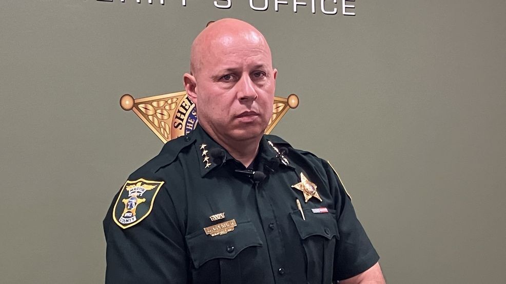 John Budensiek, Martin Co. Sheriff.{ } (CBS12 News){p}{/p}