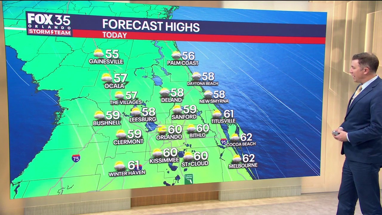 Orlando Weather AM Forecast: December 30, 2025