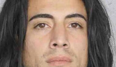 Sergio Suarez, 34, was arrested after towing a car that had a little girl still inside