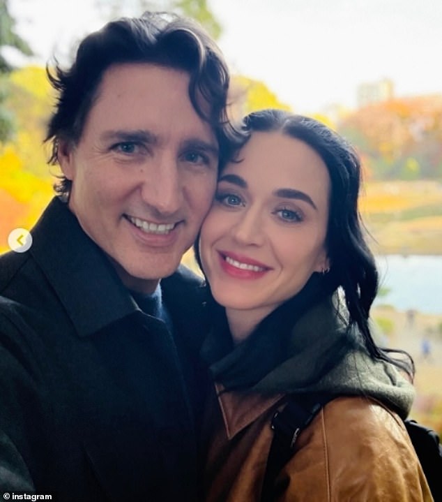 It comes after Katy made her romance with former Canadian Prime Minister Justin Trudeau Instagram official, with the pair posing for a cosy selfie together during their trip to Japan