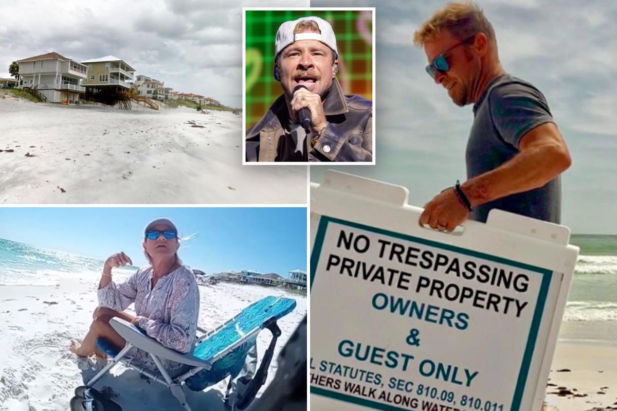 Lawyers duked it out over whether to toss Backstreet Boys singer Brian Littrell's trespassing suit of his Florida beachfront property
