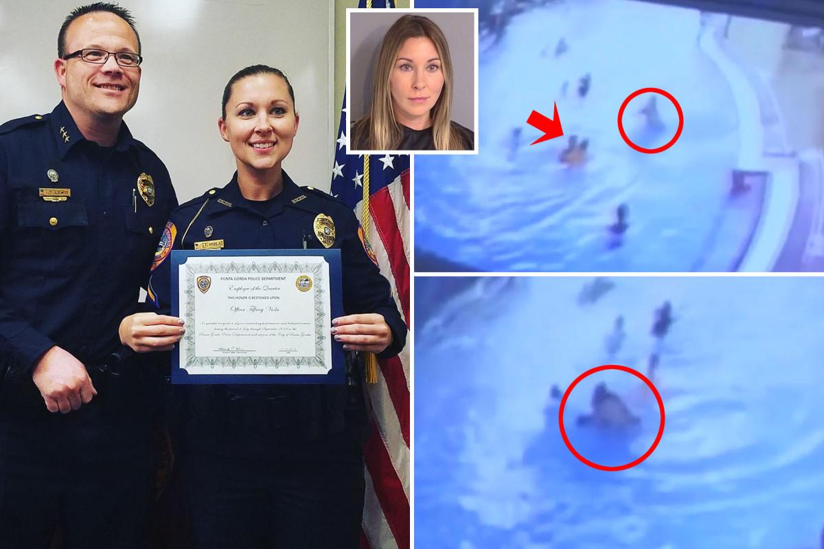 Florida mom arrested for dunking 6-year-old boy in hotel pool is ex cop who lectured about bullying