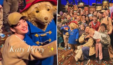 Exes Katy Perry and Orlando Bloom take daughter to 'Paddington' play in rare outing