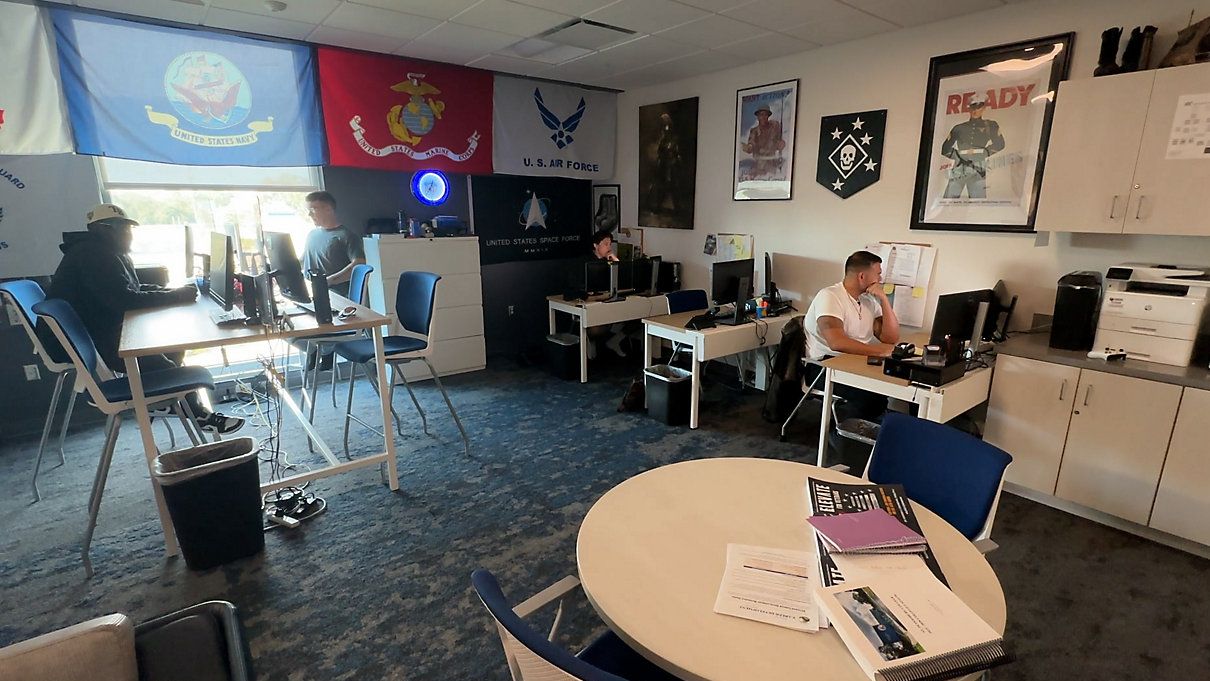 St. Petersburg College recognized as a Purple Star Campus