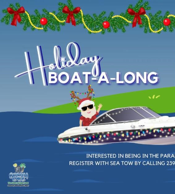 Cape Coral Hosting Holiday Boat-A-Long Dec. 20