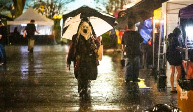 KrampusFest featured something even naughtier than its namesake: torrential rain