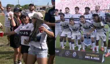 Vancouver Whitecaps fans in Miami react to loss in 2025 MLS cup final