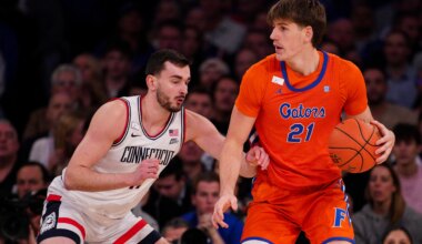 Top photo highlights from Florida basketball's loss vs UConn Huskies