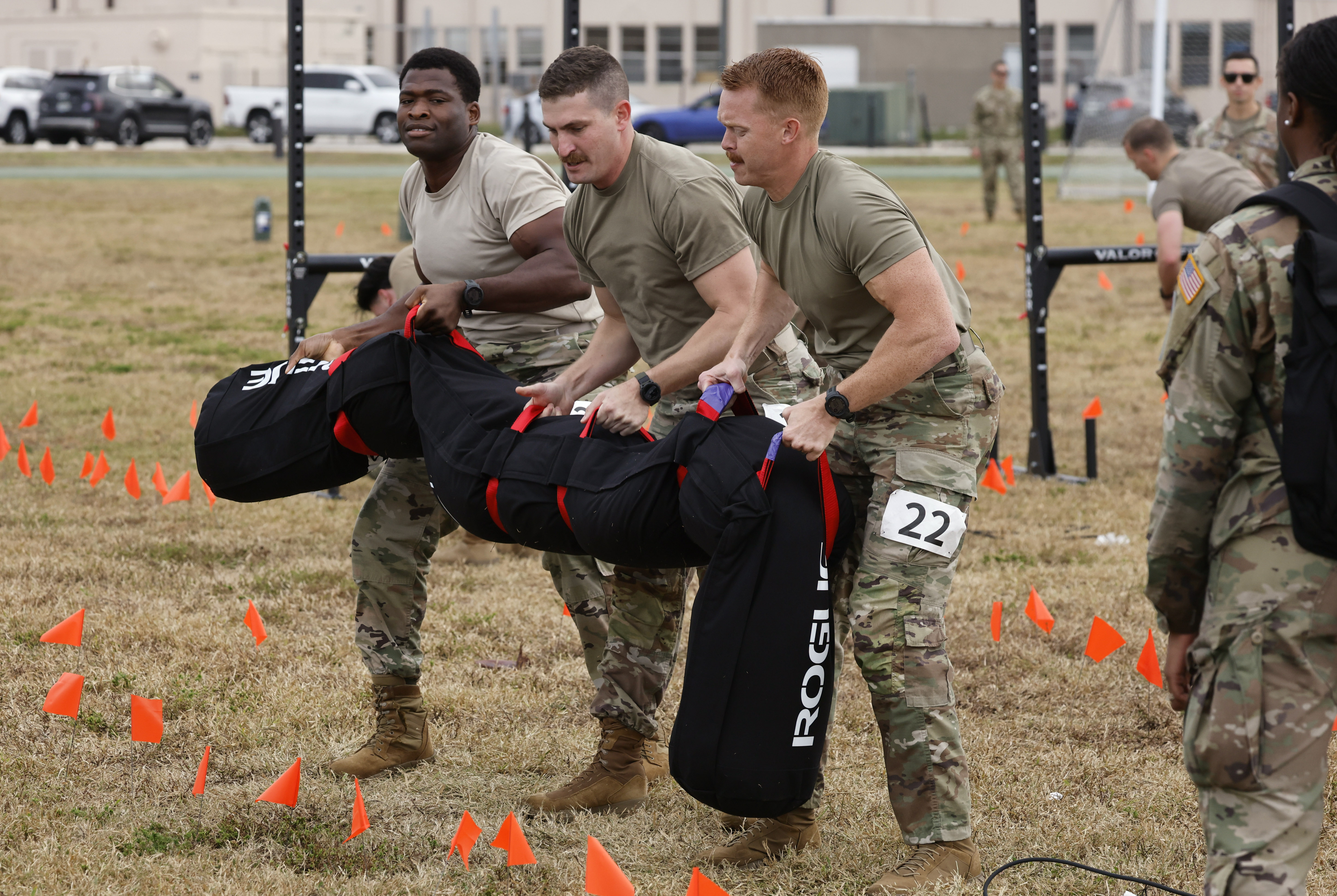 Left to Right, Team Launch Legends from 45 SLD: Major...
