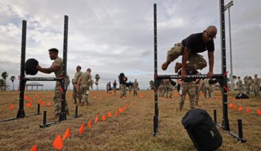 Space Force’s gladiator-inspired Guardian Arena descends on Space Coast – Orlando Sentinel