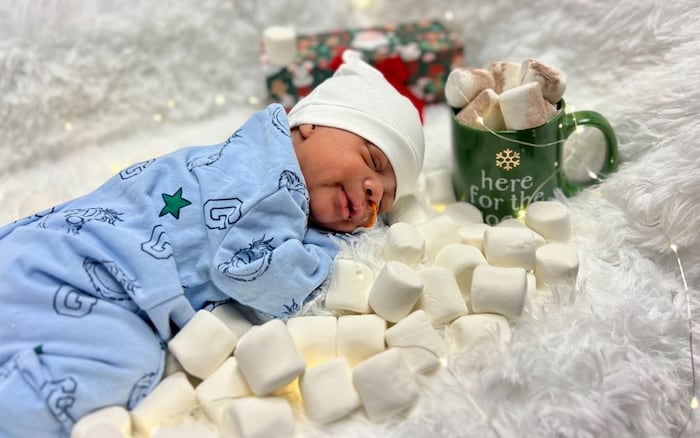 NICU babies get a winter wonderland at Joe DiMaggio Children’s Hospital