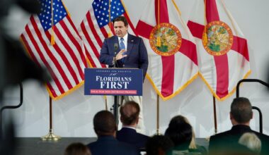 In Orlando, DeSantis proposes $117B budget that bans 'social justice' efforts